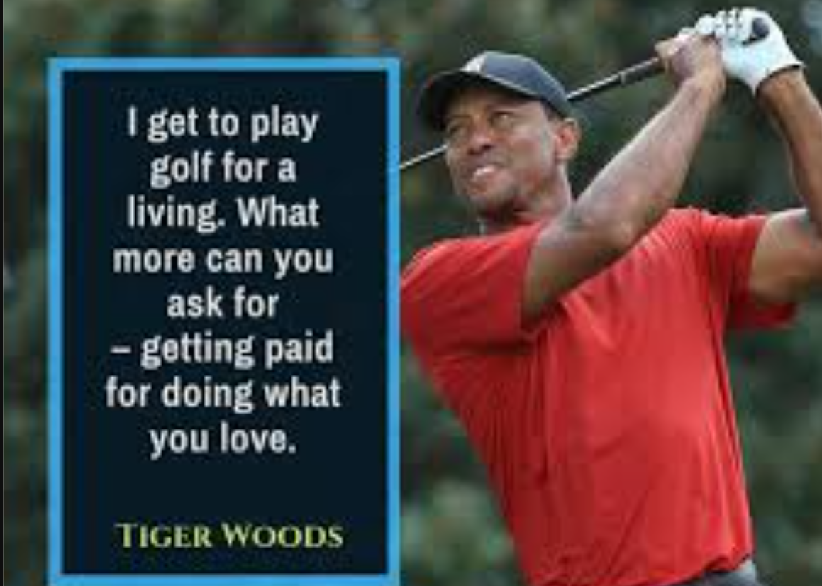 An image illustrating the tiger woods motivational quotes